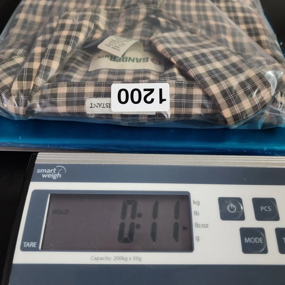 Gander Mountain Shirt Mens Large Plaid Button Chest Pocket Long Sleeve Outdoor - Picture 13 of 13